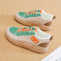 2023 Spring And Autumn New High-End Retro Casual Shoes Comfortable All-Match Thick-Soled Loafers Color Matching Sneakers Womens 5817 Shoes