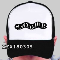 Caterpillar black baseball cap mesh cap multi style 06