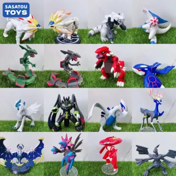 Legendary Pokemon Figure Necrozma Dialga Arceus shiny Rayquaza Reshiram  Solgaleo Palkia Zekrom Yveltal Latias