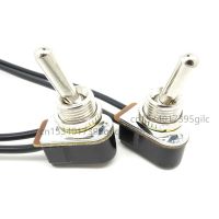 Miniature ON-OFF switch with 2-stop ON-OFF handle compact ship-type toggle switch metal 12mm Electrical Circuitry  Parts