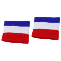 2 ชิ้น/คู่ผู้ใหญ่เด็กวิ่งกีฬาสายรัดข้อมือ Sweatband ฮิปฮอปตัวอักษรสีลายเต้นรำสนับสนุนข้อมือรั้งห่อยาม