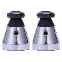 Pressure Cooker Relief Jigger Valve 1.5 Inch High 2Pcs Black