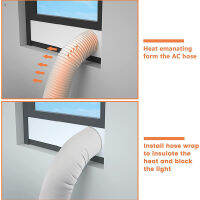 RET Portable Air Conditioner Hose Cover Multifunctional Heat Insulation Dustproof Protective Cover Easy Installation New