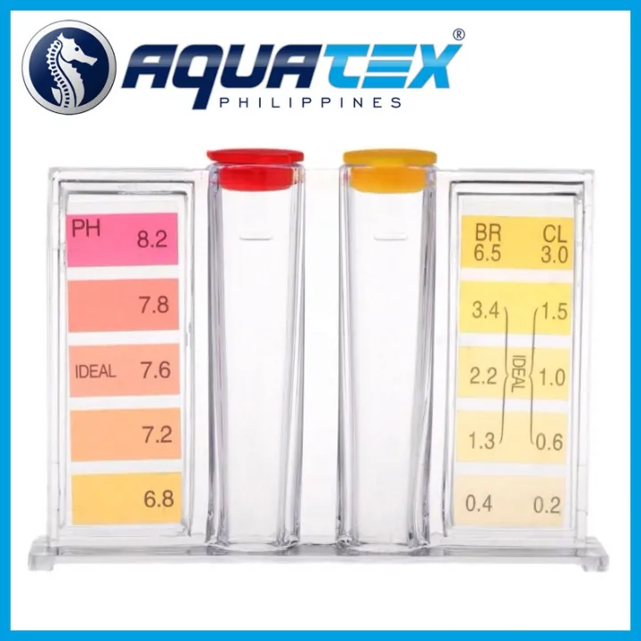 AQUATEX 3Way Pool Water PH, Chlorine and Bromine Test Kit durable