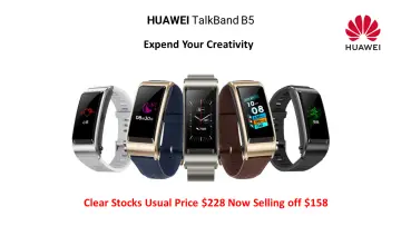 Huawei discount talkband b5