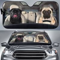 Travel Windshield Visor บุคลิกภาพ Auto Parts Products Animal Folding Uv Protection Insulation Cover Front Window Protection