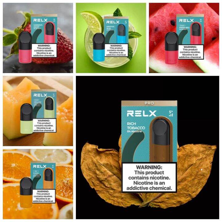 Legit RELX Infinity Pods For Relx Inifinity With 9 Flavors Juice