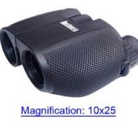 กล้องส่องทางไกลยี่ห้อ bushnell ขนาด 10x25 ปรับซูมอัตโนมัติ ปรับโฟกัสที่ตาด้านขวา