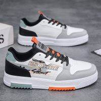 2023 Casual Mens Sneakers Street Fashion Mens Skateboard Shoes Outdoor Walking Flat Shoes Protection Lace Up Skateboard Shoes