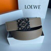 เข็มขัด Belt โลเว่อร์ Loewew  4cm 7/1111785 Original ใส่ได้ 2 ด้าน  สั่งแล้วรบกวนแจ้งขนาดเอวด้วยค่ะ s Please tell waist size wansao size 85,90,95,100 หนังแท้ Unisek