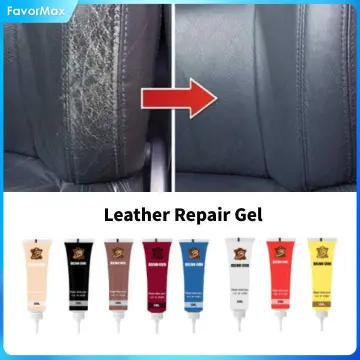 20ml Leather Repair Filler Cream Kit Restores Car Seat Sofa Scratch Rip Scuffs Tool