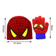 JOYNCLEON New Spider-Man children s knitted hat, warm gloves