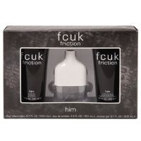 FCUK Friction Him Eau De Toilette 100ml Special Gift Set เซ็ตน้ำหอมสำหรับผู้ชายในบ็อกซ์เซ็ตสุดพิเศษสินค้านำเข้ารับประกันลิขสิทธิ์แท้จากออสเตรเลีย