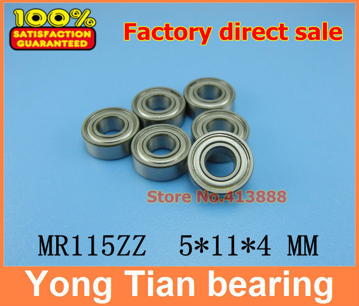 NBZH SALE PRICE SMR115 Z SMR115ZZ L-1150ZZY04 5X11X4 mm high-quality Miniature stainless steel bearing 440C material