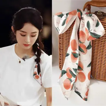 Ready Stock In Malaysia TWILLY RIBBON tie jute BAG ACCESSORIES handbag  handle silk TWILLIES BOW neck scarf SET D,E,F, Women's Fashion, Watches &  Accessories, Other Accessories on Carousell