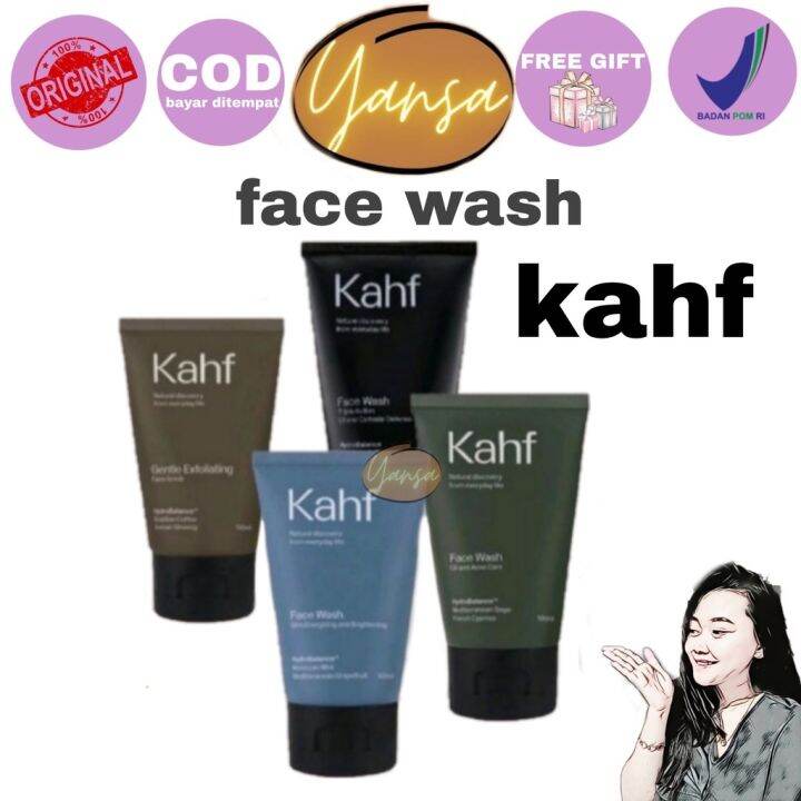 KAHF FACE WASH 100ML Kahf Skin Energizing & Brightening FW 100ML