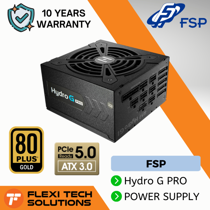 Flexi Tech FSP Hydro G PRO ATX3.0 (PCIe5.0) 1000W / 850W / 750W 80 Plus ...