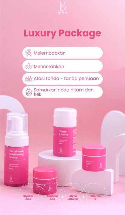 BG SKIN ORIGINAL-BG SKIN LUXURY WHITENING KEMASAN BARU -BG SKIN PAKET ...