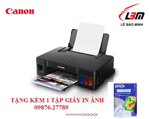 Máy In Phun Màu Canon Pixma G1010 Kèm 4 Chai Mực Hàn Quốc Lazadavn 6301