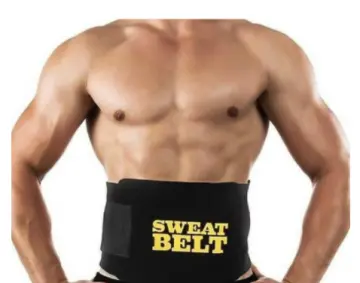 Waist Sweat Belt Men Women Tummy Waist Cincher Trimmer Trainer Gym Body  Shaper Slim