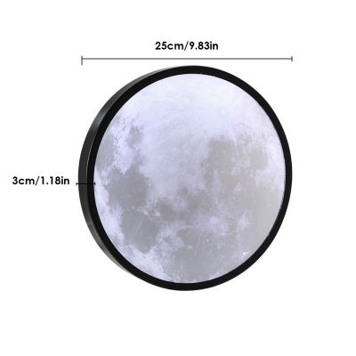 Magic Moon Led Mirror Moon Lamp Romantic Makeup Hanging Mirror Gift Bedroom Light Moon Mirror Home Decoration #4