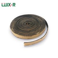 LUJX-R Oblong EPDM Seal Strip Self Adhesive Foam Sealing Tape Strip Sponge Cord for Door Window Machine Damper Sealing Strip Adhesives Tape