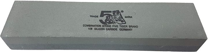 five-tiger-silicon-carbide-combination-stone-หินลับมีด-หินลับมีดเพชร-หินฝนมีด-ลับมีด2ด้าน-ที่ลับมีดคมๆ-ที่ลับมีด-ที่ลับมีดพกพา-ขนาด-21x6-cm