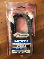 สาย HDMI ยี่ห้อ M CABLE # MCA42 สายภาพและเสียงดิจิตอล  สาย1.5 เมตร ของแท้ 100%**ส่งด่วนเคอรี่**