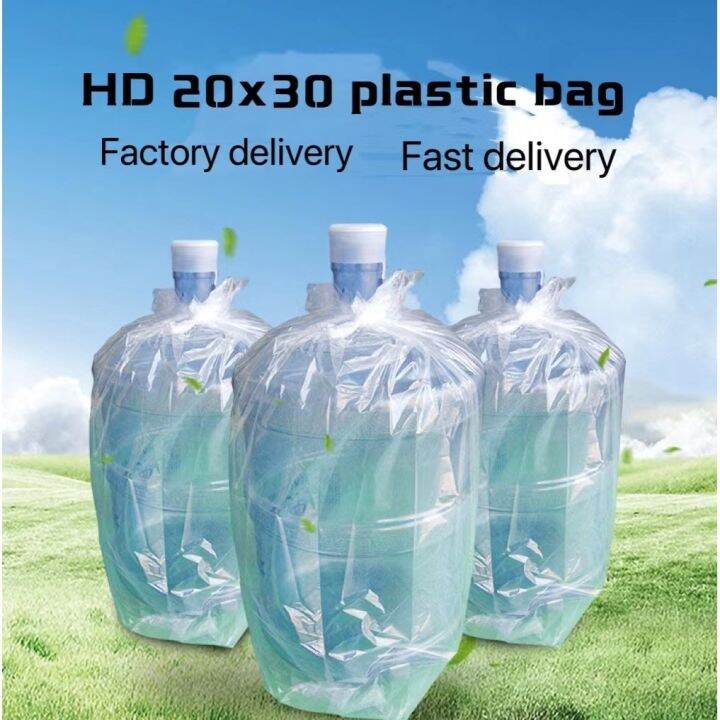 [Manila factory in stock] 20x30 HD Plastic Bag for Mineral Water Bucket