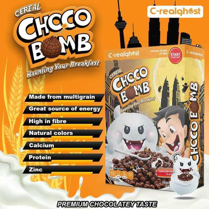 CEREAL (NEW BREAKFAST CEREAL by Crealghost Malaysia) 300g Lazada