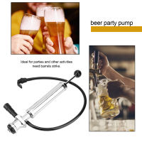 Zerone Beer Keg 8in D-System Heavy Duty Beer Party Pump ปั๊มเบียร์ Beer Keg Tap Set Homebrew