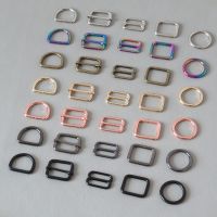 1 Buah 25Mm Logam D Gesper Sabuk Cincin Semirings Adjusters untuk Paracord Tas Ransel Tali Aksesori Lingkaran Anjing Kerah Gesper Perangkat Keras