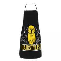 Barber Salon Hairstylist Funny Aprons for Men Women Hairdresser Unisex Kitchen Chef Bib Tablier Cuisine Cooking Baking Painting Aprons