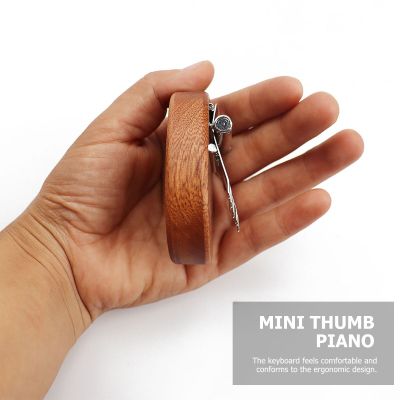 ：《》{“】= 7 Key Wooden Kalimba Thumb Piano For Kids And Beginners - Compact And Lightweight Music Instrument For Happy And Quiet Moments