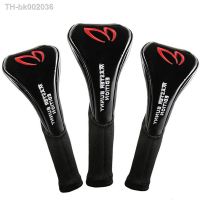 ₪ Golf Woods Clubs Headcovers Set 1 3 5 Driver Head Cover Black Red