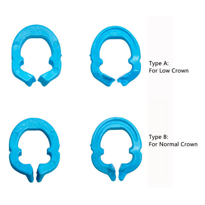 4ชิ้นกล่องทันตกรรมเรซิ่นเมทริกซ์คลิปยางเขื่อน-clamps-autoclavable-ยาง-barrier-c-lamps-คลิป