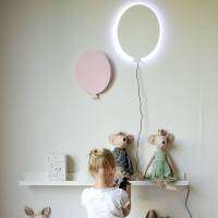 แฮนด์เมดไม้บอลลูน3D LED ไฟกลางคืนสำหรับตกแต่งห้องนอนเด็ก Oenaments โคมไฟติดผนัง16สีสำหรับวาเลนไทน์ของขวัญคริสต์มาสของเล่น