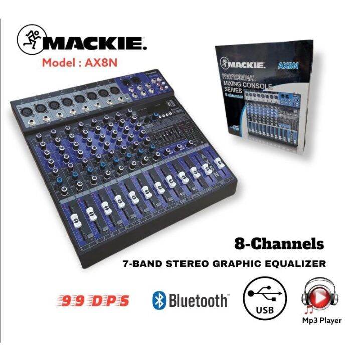 MIXER Alesis AX8N Bluetooth Original 8 Channel | Lazada Indonesia