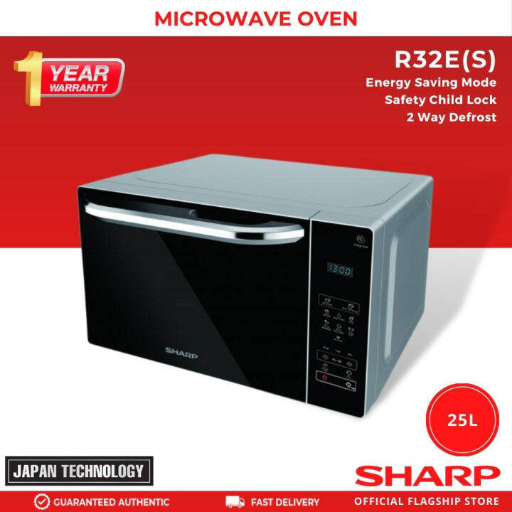 Sharp Microwave Oven R32E(S) 25 Liters Lazada PH