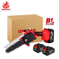 ONEVAN 3000วัตต์6นิ้ว Brushless เลื่อยไฟฟ้าไร้สายสวนคลั่งเครื่องมือไฟฟ้างานไม้สำหรับ Makita 18โวลต์แบตเตอรี่