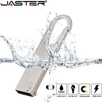 JASTER Metalen แฟลชไดร์ฟ USB 64 Gb Thumbdrive 16GB 4 GB Pendrive 32แท่งหน่วยความจำแบบแฟลชจิกะไบต์128Gb Waterdicht ไดร์ฟปากกา Usb ดิสก์