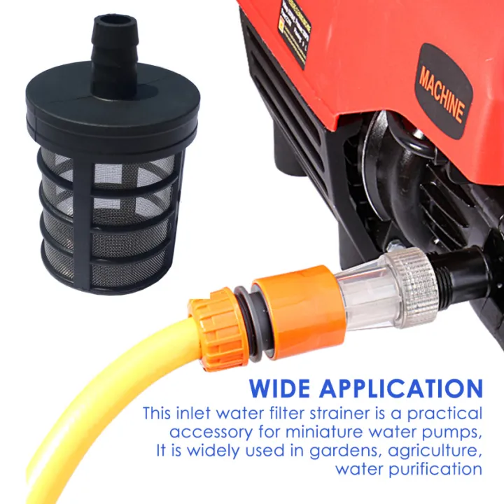 2Pcs Suction Hose Filter Water Pump Suction Filter Water Suction Filter