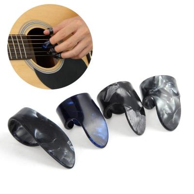 1 Thumb + 3 Finger Acoustic Nail Celluloid Jim Guitar Banjo Thumb Picks Plectrum Professional Guitar Parts Guitar Bass Accessories