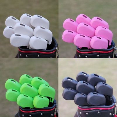 2023ↂ☾ TPE soft rubber material general core set of sand bar set of golf clubs set of rod head protective cap set of clubs