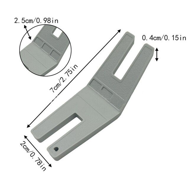 1pc Sewing Tool Clearance Plate Button Reed Presser Foot Hump Jumper for  Sewing Machines Accessories Sewing Machine Feet - buy 1pc Sewing Tool  Clearance Plate Button Reed Presser Foot Hump Jumper for