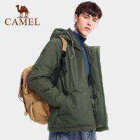 Camel เสื้อแจ็กเก็ตกีฬากลางแจ้ง แบบหนา กันน้ํา สําหรับผู้ชาย 9113