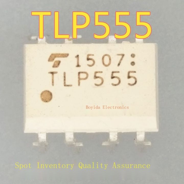 10pcs-ใหม่เท่านั้นนำเข้า-tlp555-dip8ปลั๊กตรงนำเข้า-optocoupler-สัญญาณความเร็วสูง-optocoupler-isolator