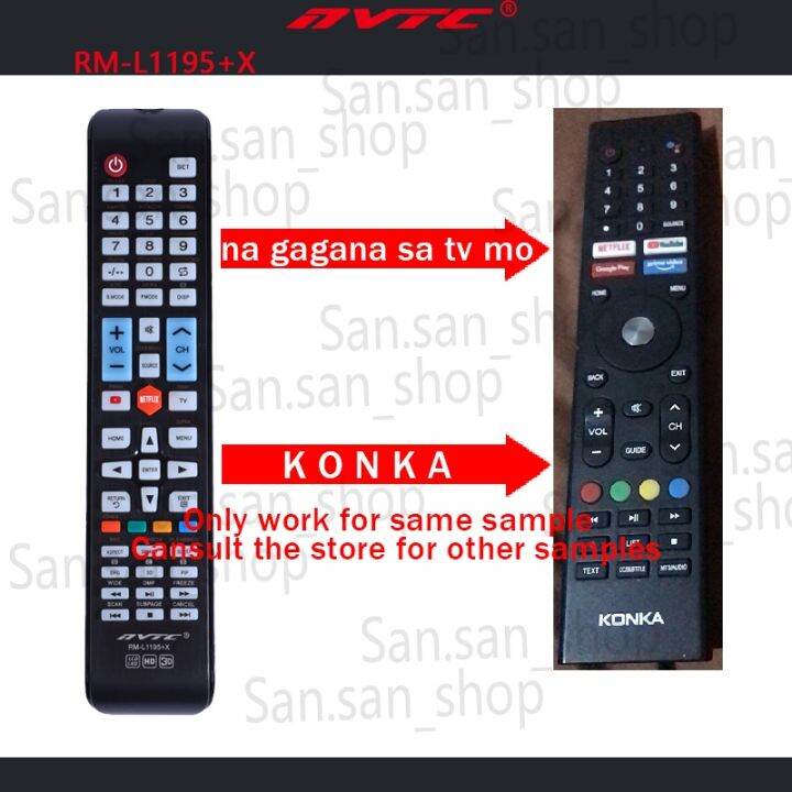 Universal remote control for konka smart tv remote na gagana sa tv mo