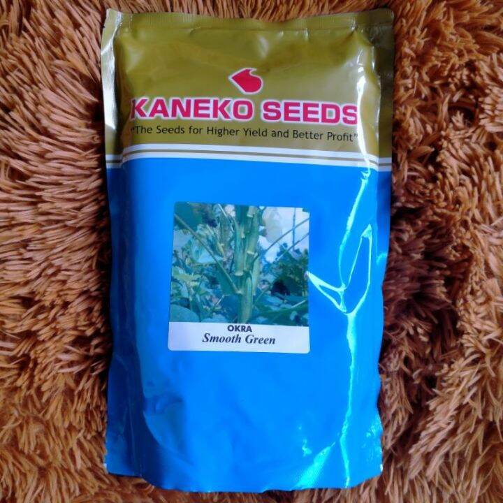 Kaneko Smooth Green Okra Seeds 1kg Lazada PH