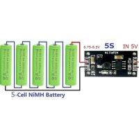 1-8 เซลล์ NiMH NiCd ทุ่มเทแบตเตอรี่ Charing Charger โมดูลบอร์ด 1S 2S 3S 4S 5S 6S 7S 8S 1.2V 2.4V 8.4V 9.6V การประจุพลังงานแสงอาทิตย์